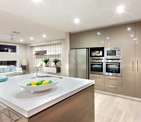 Electrician Gold Coast - Kitchen Renovation with Led Downlights