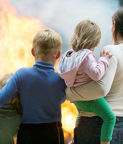House on fire  - Smoke Alarms save Gold Coast family 